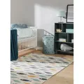 Produktbild: benuta Kinderteppich Fabius, rechteckig, Höhe: 6 mm, Kuscheliger Teppich fürs Kinderzimmer, Kinder-Motiv, Sanft, Weich bunt 80 cm x 150 cm x 6 mm