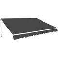 Produktbild: vidaXL Gelenkarmmarkise 450 cm Anthrazit
