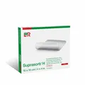 Produktbild: Lohmann & Rauscher GmbH & Co. KG Suprasorb® H Hydrokolloid-Verband, steril, dünn, Dünner Hydrokolloidverband mit angenehmen Tragekomfort durch geringere Dicke, 1 Packung = 10 Stück, Maße: 10 x 10 cm 108863