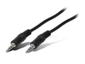 Produktbild: LOGILINK Klinkenkabel CA1052, 5 m, 2x Stecker 3,5 mm, stereo, schwarz