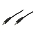 Produktbild: LogiLink CA1052 3.5mm - 5m audio cable  Black m St/St 5.00m ~E~