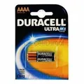 Produktbild: Duracell MX2500 Batterie für den Hausgebrauch, AAAA Alkalin, Einzelbatterie, AAAA, Alkalin, 2 Stück, Schwarz, Gold, 18 g