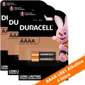 Produktbild: 6 x Duracell Mini AAAA LR61 MN2500 LR8D425 1,5V 4061 Alkaline Batterie 3 x 2er