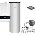 Produktbild: Buderus Gas-Brennwerttherme Logamax plus GB182i.2-35 W H, W42, Speicher SU200.5 S-B, weiß