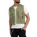 Produktbild: Alpha Industries Military Vest Militärweste für Herren Olive