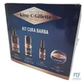 Produktbild: King C. Gillette Bartpflege-Set für Herren, täglicher Duft, 3-in-1-Reiniger für 
