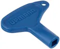 Produktbild: Schlüssel für Vierkant Kunststoff 1 Stück, blau, 20150