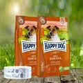 Produktbild: Happy Dog MINI Supreme Toscana 2 x 4 kg = 8 kg + Happy Dog Futternapf geschenkt