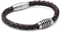 Produktbild: Boccia Damen-Armband Leder Braun, 1 Element (Titantan) 0347-0419