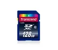 Produktbild: TS128GSDXC10 Transcend 128GB SDXC Class 10 128GB Klasse Blau ~D~