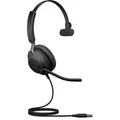 Produktbild: Headset Evolve2 40 SE USB-A MS Mono schnurgebunden