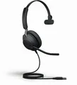 Produktbild: Jabra Evolve2 40 SE USB-A Monaural MS Black Mono USB-A Microsoft Teams