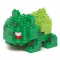 Produktbild: Nanoblock Pokemon Bulbasaur Mini Steine Puzzle 120 Teile Groß Geschenk NBPM-003