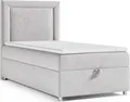 Produktbild: Best for Home Boxspringbett mit Bettkasten Trinity K3-SINGLE 80x200 Bonellfederkern inkl. Topper - Silber