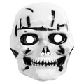 Produktbild: W WIDMANN MILANO Party Fashion 2663T - Maske Totenkopf aus Plastik, Skelett, Grim Reaper, Mottoparty, Karneval, Halloween