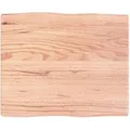 Produktbild: vidaXL Tischplatte 60x50x2-4 cm Massivholz Behandelt Baumkante 363933