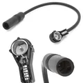 Produktbild: Antennen Verlängerung Auto Radio Kabel Adapter DIN 150 OHM Winkel Stecker Buchse
