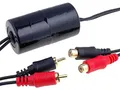 Produktbild: A259 - NF Entstörfilter Autoradio Noise Filter Cinch Stecker vergoldet 20 Hz ...