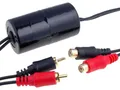 Produktbild: Auto Radio NF Entstör Filter Entstörer Audio Noise Filter Cinch Stecker vergolde