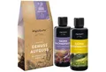 Produktbild: Allgäuquelle Sauna-Aufgussset Bio Saunaaufguss Kleiner Genuss Saunaduft (2 x 100ml) 2x100ml: Lavendel, Himalaya Zeder & Mandarine, Lemongrass, Ylang-Ylang