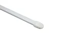 Produktbild: Gardinia Vitragestange flachoval weiß, Ø 11 mm, ausziehbar 50 - 80 cm