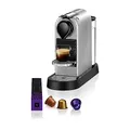 Produktbild: NESPRESSO Krups CitiZ Kaffeemaschine, freistehende Espressomaschine, automatische Abschaltung, 1 Liter Wassertank, 1260 Watt, silber, XN741B