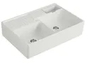Produktbild: Villeroy & Boch Spülstein Doppelbecken Steam - 6323 92 SM Keramikspüle