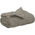 Produktbild: vidaXL Ganzjahresbettdecke Hellgrau 240 x 260 cm Mikrofaser 42025631