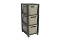 Produktbild: ROTHO Rollcontainer BRISEN Rollcontainer 3 x 16 l, (3 St)