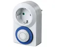 Produktbild: Brennenstuhl Zeitschaltuhr MMZ 20 mechanisch – Timer-Steckdose Tagesprogramm
