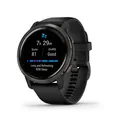 Produktbild: Garmin VENU 2 Fitness-Uhr 45mm Schwarz/Schiefergrau 1,3