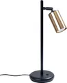 Produktbild: Tischlampe WINX schwarz/gold 1xGU10 10W Stahl 44x15x13cm Sollux Lighting