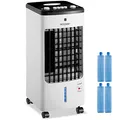 Produktbild: MONZANA® Luftkühler 4in1 mobil 60W 330m³/h Oszillation 3,5L inkl. 4 Kühlakkus 3,5L Ventilator Luftbefeuchter Ionisator Klimagerät Turmventilator