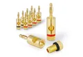 Produktbild: sonero Sonero Bananenstecker Premium (8er-Set) für alle Lautsprecherkabel Audio-Kabel