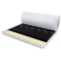 Produktbild: FDM Matratzentopper Nero Latex Matratze Topper 180x200 cm Härtegrad H3 Höhe ca. 7 cm profilierter HR-Schaum Latex Allergiker Geeignet Öko-Tex