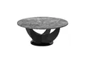 Produktbild: designimpex Couchtisch Design HRC-111 Hochglanz Wohnzimmertisch Rund Tisch 100 cm x 45 cm