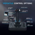Produktbild: Honeycomb Foxtrot Aviation Stick – Flug-Joystick mit Widerstandssystem – PC/Mac