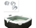 Produktbild: BRAST Whirlpool MSpa Comfort Set, Kissenset, Sonnendach, schwimmende Lampe, (Ozon Generator für alle MSpa Whirlpools)