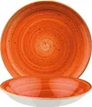 Produktbild: Bonna Aura Terracotta Gourmet Orang 6x Suppenteller Pastateller Salatteller 20cm