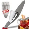 Produktbild: Kela Mini-Feuerzange 4 Stück Zuckerzange klein Feuerzangenbowle Edelstahl B-WARE