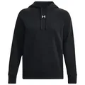 Produktbild: Under Armour® Kapuzenpullover Under Armour Damen Kapuzenpullover Rival Fleece Hoodie 1379500 schwarz L (42/44)