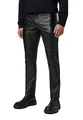 Produktbild: RICANO Slim Fit, Herren Lederhose/Lederjeans (Regular Waist), echtes Lamm Leder (as3, Numeric, Numeric_33, Regular, Regular, Schwarz)