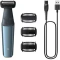 Produktbild: Philips Elektrorasierer Bodygroom Series 3000, BG3027/03, Wet und Dry, mit 3 Aufsätzen