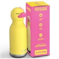 Produktbild: ASOBU Trinkflasche Asobu® Kindertrinkflasche BESTIE mit Strohhalm 460ml gelb 20 cm