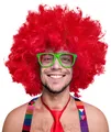Produktbild: 280g XXL AFRO PERÜCKE Lockenkopf WIG Black Afroperücke Lockenperücke Fasching...