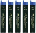 Produktbild: Für größere Ansicht Maus über das Bild ziehen 5er Sparpack Faber Castell SUPER-POLYMER Feinminen 0.7HB (0.7HB, Menge 5)