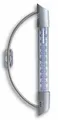 Produktbild: TFA Dostmann Analoges Fensterthermometer ORBIS mit Edelstahlhalter, 14.6015, wetterfest, Außentemperatur messen, silber
