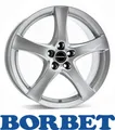 Produktbild: 4x Borbet F 6,0X15 4/100 ET40 Brilliant Silver