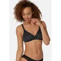 Produktbild: Triumph Bügelloser BH Eileen N (1-tlg) BH ohne Bügel - Baumwolle - Nahtlose und ungepolstert Cups schwarz 75