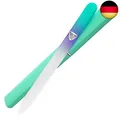 Produktbild: Glasnagelfeile mit Etui - Nagelfeile Glas aus Tschechischem Glas - Maniküre